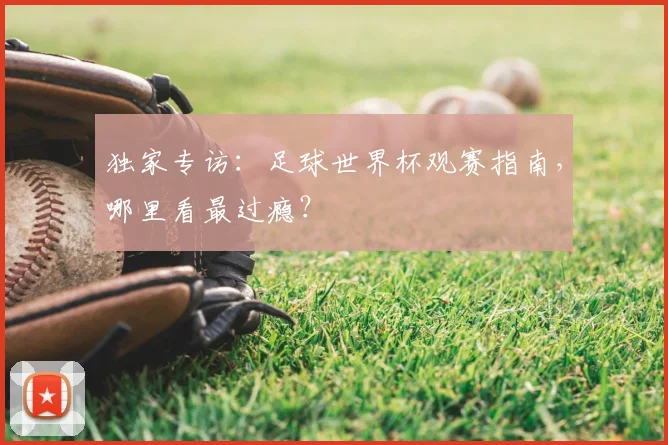 独家专访:足球世界杯观赛指南,哪里看最过瘾?